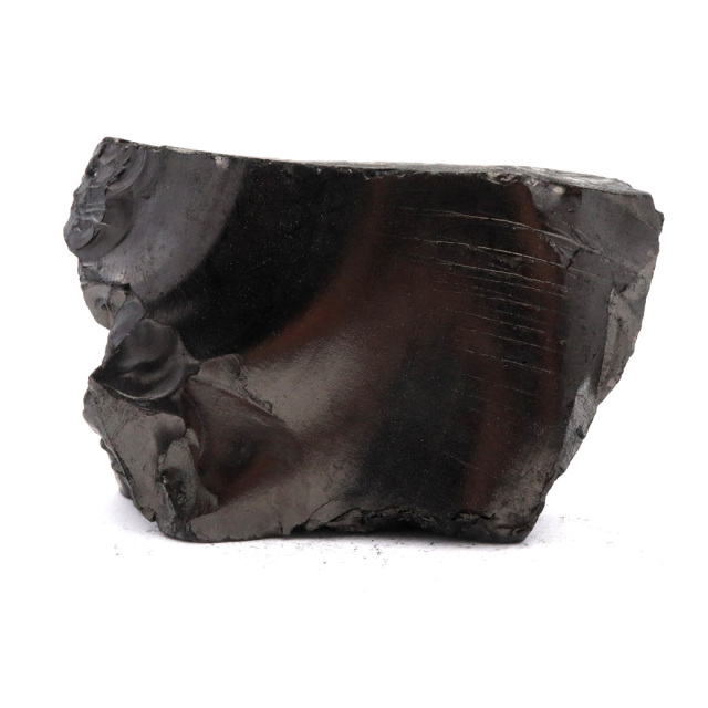 エリートシュンガイト 原石 さざれ ロシア カレリア共和国シュンガ 天然石 1点物 パワーストーン Shungite シュンガ石