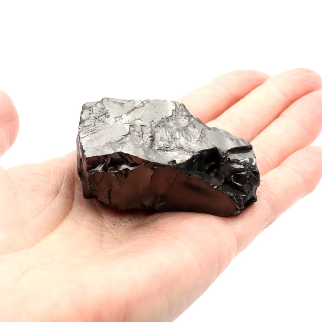 エリートシュンガイト 原石 さざれ ロシア カレリア共和国シュンガ 天然石 1点物 パワーストーン Shungite シュンガ石