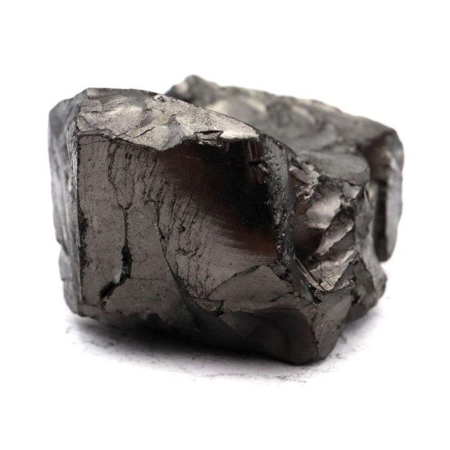 エリートシュンガイト 原石 さざれ ロシア カレリア共和国シュンガ 天然石 1点物 パワーストーン Shungite シュンガ石