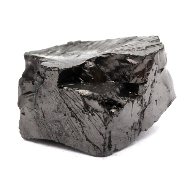エリートシュンガイト 原石 さざれ ロシア カレリア共和国シュンガ 天然石 1点物 パワーストーン Shungite シュンガ石
