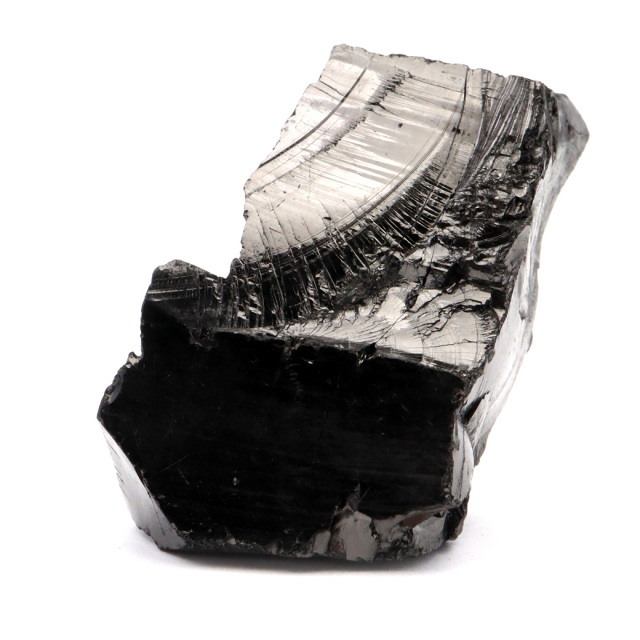 エリートシュンガイト 原石 さざれ ロシア カレリア共和国シュンガ 天然石 1点物 パワーストーン Shungite シュンガ石