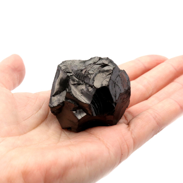 エリートシュンガイト 原石 さざれ ロシア カレリア共和国シュンガ 天然石 1点物 パワーストーン Shungite シュンガ石
