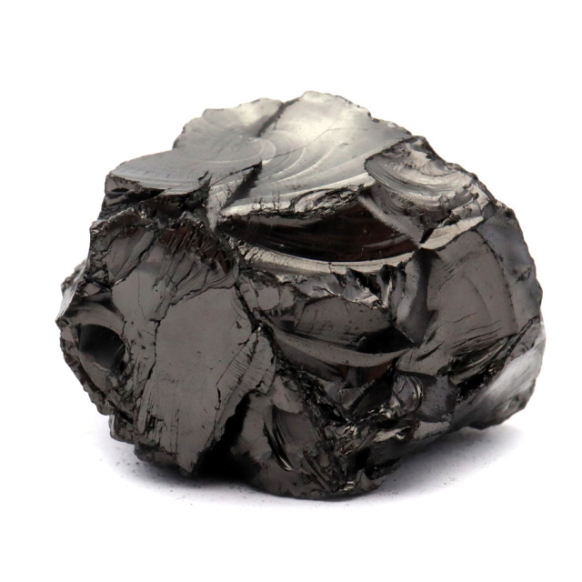 エリートシュンガイト 原石 さざれ ロシア カレリア共和国シュンガ 天然石 1点物 パワーストーン Shungite シュンガ石