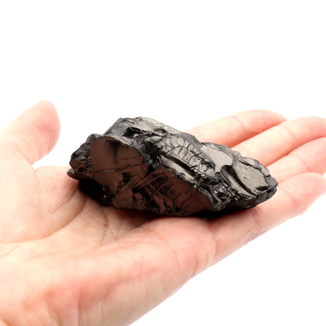 エリートシュンガイト 原石 さざれ ロシア カレリア共和国シュンガ 天然石 1点物 パワーストーン Shungite シュンガ石