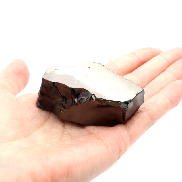 エリートシュンガイト 原石 さざれ ロシア カレリア共和国シュンガ 天然石 1点物 パワーストーン Shungite シュンガ石