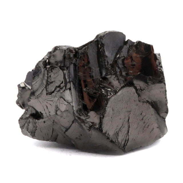 エリートシュンガイト 原石 さざれ ロシア カレリア共和国シュンガ 天然石 1点物 パワーストーン Shungite シュンガ石