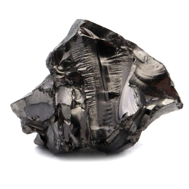 エリートシュンガイト 原石 さざれ ロシア カレリア共和国シュンガ 天然石 1点物 パワーストーン Shungite シュンガ石