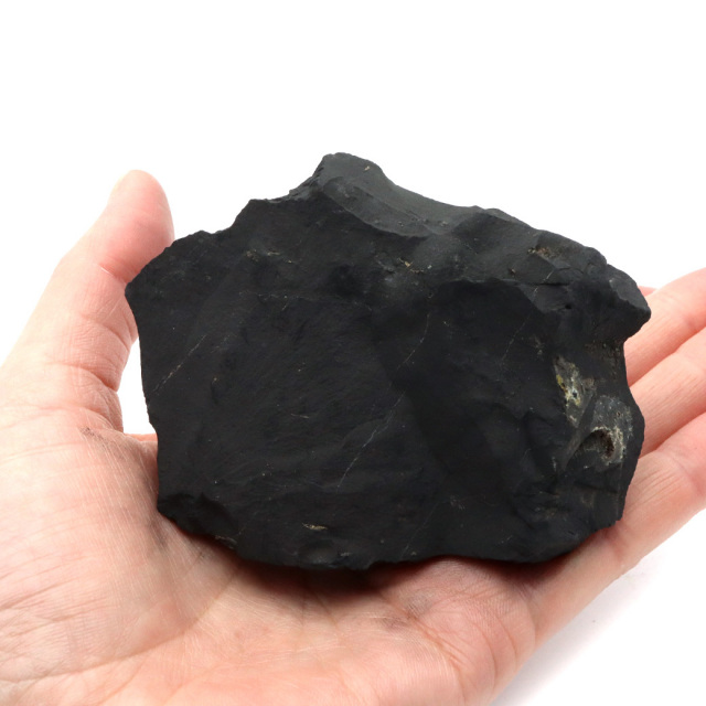 シュンガイト 原石 ロシア カレリア共和国シュンガ 天然石 1点物 パワーストーン Shungite シュンガ石
