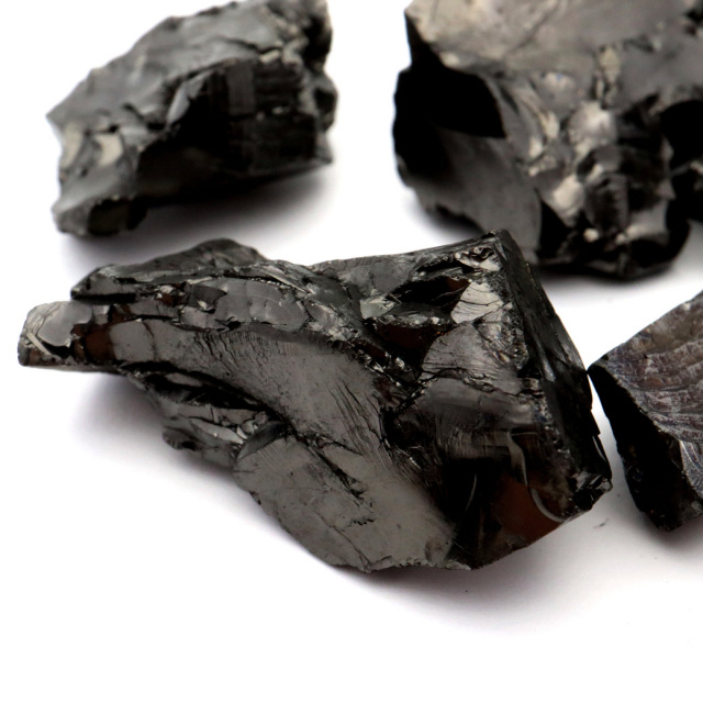 エリートシュンガイト 原石 ロシア カレリア共和国シュンガ 天然石 1点物 パワーストーン Shungite シュンガ石