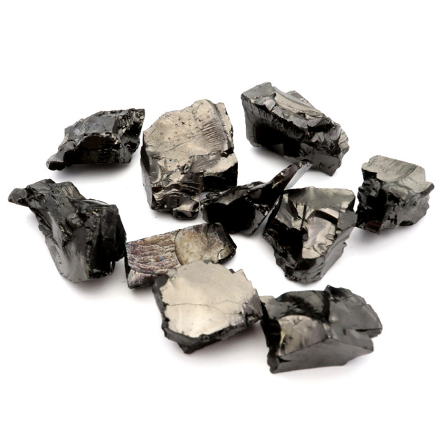 エリートシュンガイト 原石 ロシア カレリア共和国シュンガ 天然石 1点物 パワーストーン Shungite シュンガ石