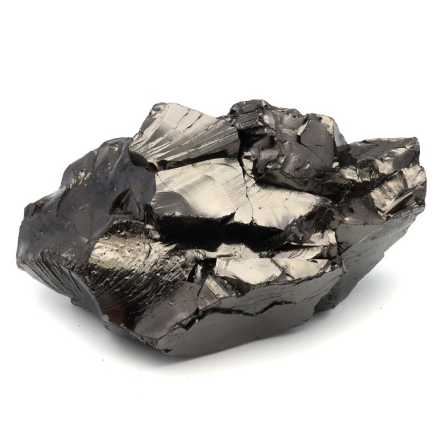 エリートシュンガイト 原石 ロシア カレリア共和国シュンガ 天然石 1点物 パワーストーン Shungite シュンガ石