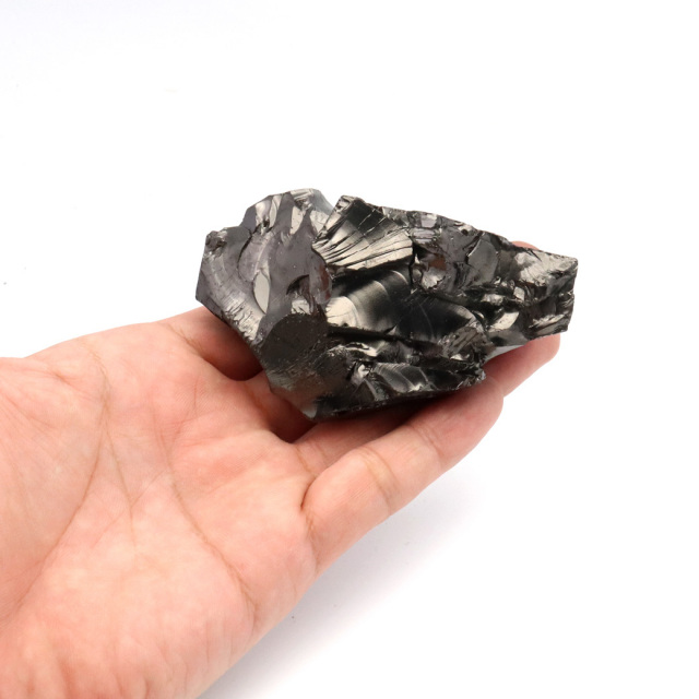 エリートシュンガイト 原石 ロシア カレリア共和国シュンガ 天然石 1点物 パワーストーン Shungite シュンガ石