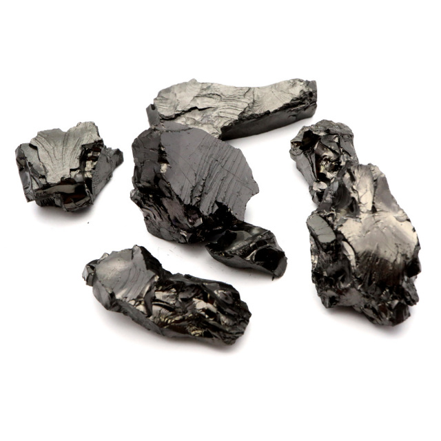 エリートシュンガイト 原石 ロシア カレリア共和国シュンガ 天然石 1点物 パワーストーン Shungite シュンガ石