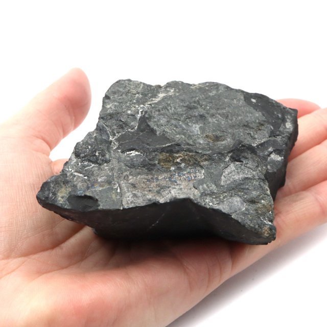 シュンガイト 原石 ロシア カレリア共和国シュンガ 天然石 1点物 パワーストーン Shungite シュンガ石