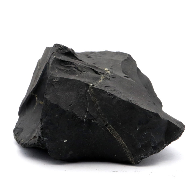 シュンガイト 原石 ロシア カレリア共和国シュンガ 天然石 1点物 パワーストーン Shungite シュンガ石