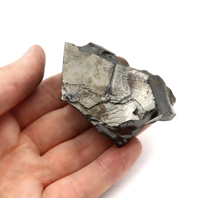 エリートシュンガイト 原石 ロシア カレリア共和国シュンガ 天然石 1点物 パワーストーン Shungite シュンガ石