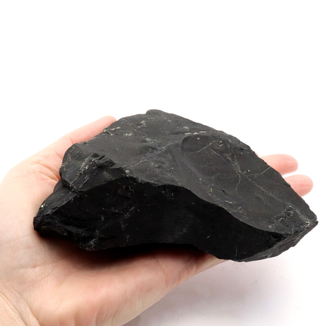 シュンガイト 原石 ロシア カレリア共和国シュンガ 天然石 1点物 パワーストーン Shungite シュンガ石