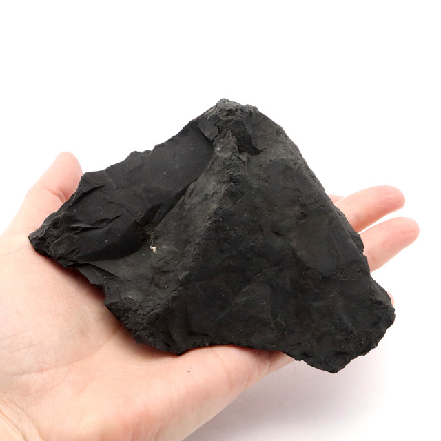 シュンガイト 原石 ロシア カレリア共和国シュンガ 天然石 1点物 パワーストーン Shungite シュンガ石