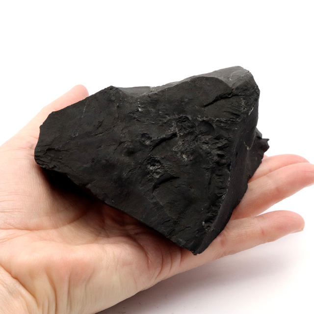 シュンガイト 原石 ロシア カレリア共和国シュンガ 天然石 1点物 パワーストーン Shungite シュンガ石