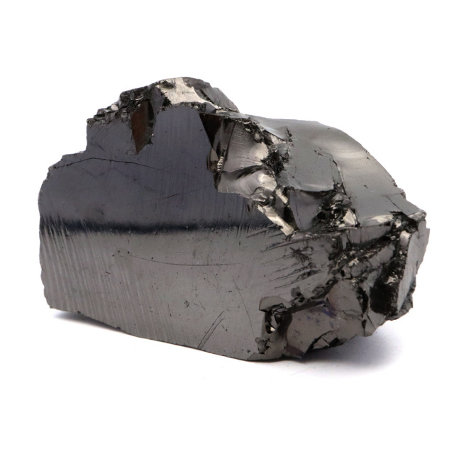 エリートシュンガイト 原石 ロシア カレリア共和国シュンガ 天然石 1点物 パワーストーン Shungite シュンガ石