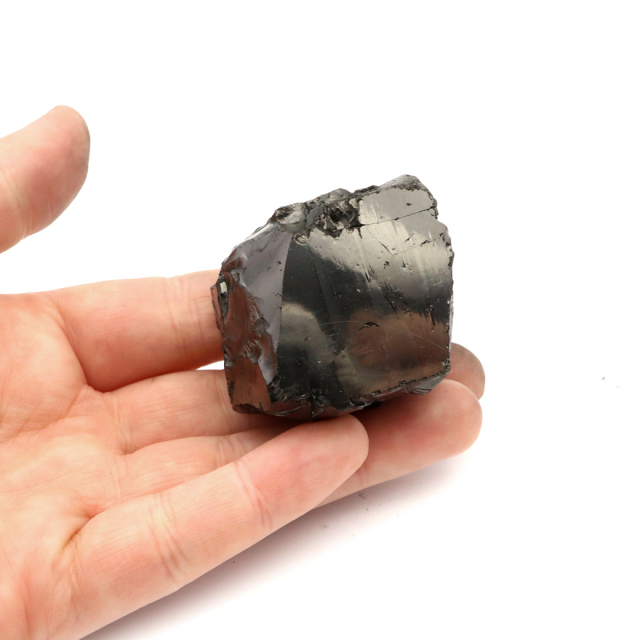 エリートシュンガイト 原石 ロシア カレリア共和国シュンガ 天然石 1点物 パワーストーン Shungite シュンガ石