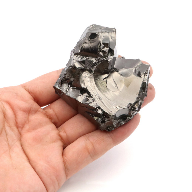エリートシュンガイト 原石 ロシア カレリア共和国シュンガ 天然石 1点物 パワーストーン Shungite シュンガ石
