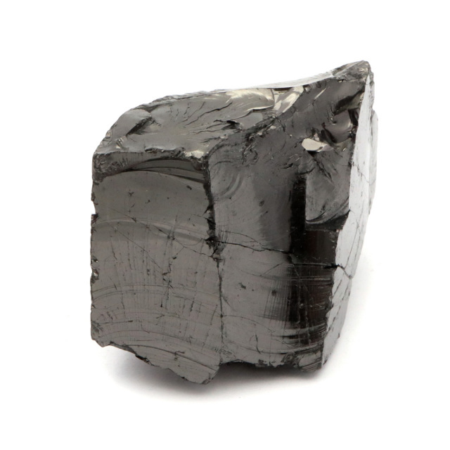 エリートシュンガイト 原石 ロシア カレリア共和国シュンガ 天然石 1点物 パワーストーン Shungite シュンガ石