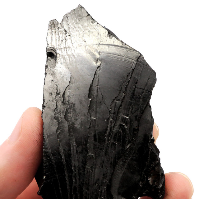 エリートシュンガイト 原石 ロシア カレリア共和国シュンガ 天然石 1点物 パワーストーン Shungite シュンガ石