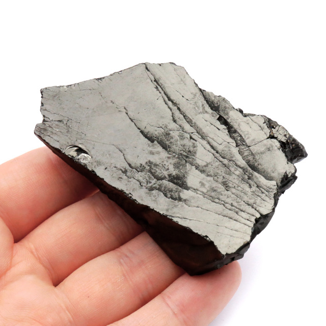 エリートシュンガイト 原石 ロシア カレリア共和国シュンガ 天然石 1点物 パワーストーン Shungite シュンガ石