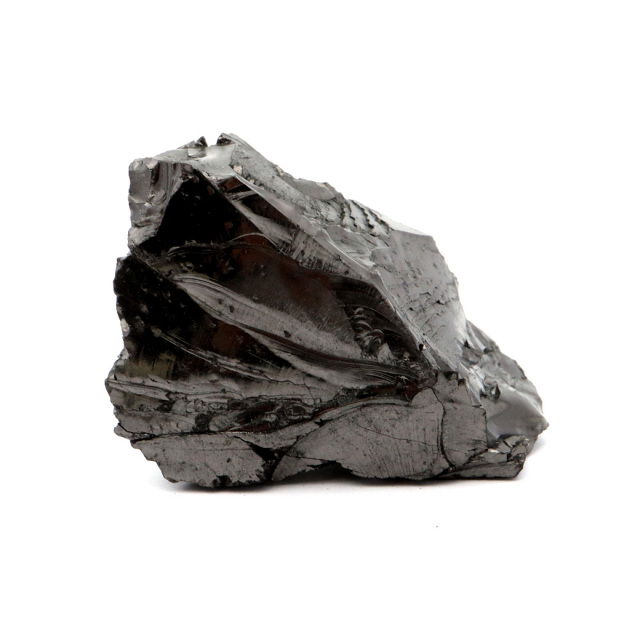 エリートシュンガイト 原石 ロシア カレリア共和国シュンガ 天然石 1点物 パワーストーン Shungite シュンガ石