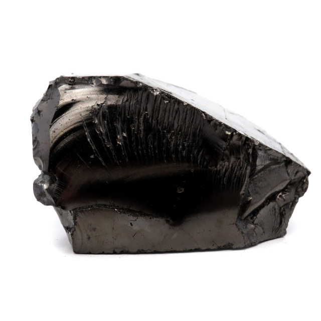 エリートシュンガイト 原石 ロシア カレリア共和国シュンガ 天然石 1点物 パワーストーン Shungite シュンガ石