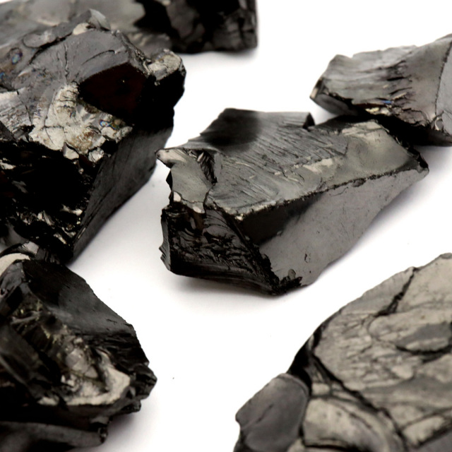 エリートシュンガイト 原石 ロシア カレリア共和国シュンガ 天然石 1点物 パワーストーン Shungite シュンガ石
