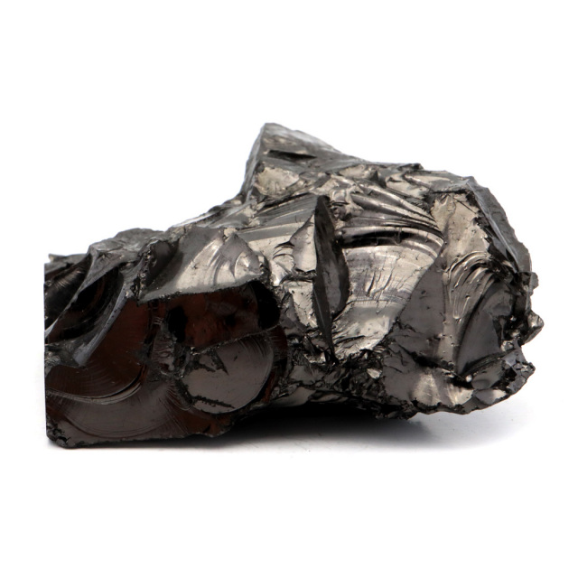 エリートシュンガイト 原石 ロシア カレリア共和国シュンガ 天然石 1点物 パワーストーン Shungite シュンガ石