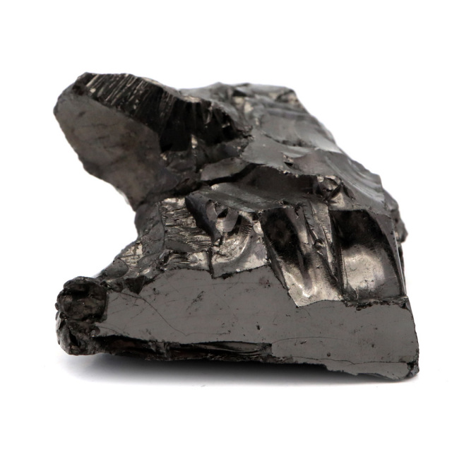 エリートシュンガイト 原石 ロシア カレリア共和国シュンガ 天然石 1点物 パワーストーン Shungite シュンガ石