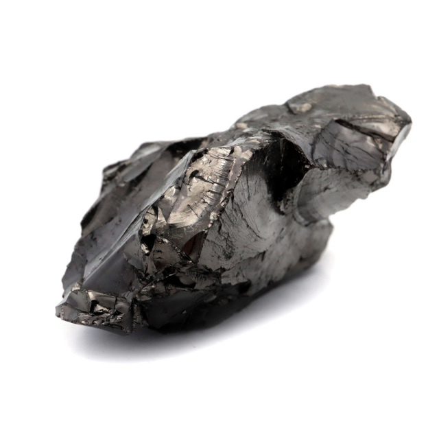 エリートシュンガイト 原石 ロシア カレリア共和国シュンガ 天然石 1点物 パワーストーン Shungite シュンガ石