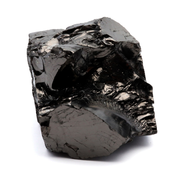 エリートシュンガイト 原石 ロシア カレリア共和国シュンガ 天然石 1点物 パワーストーン Shungite シュンガ石