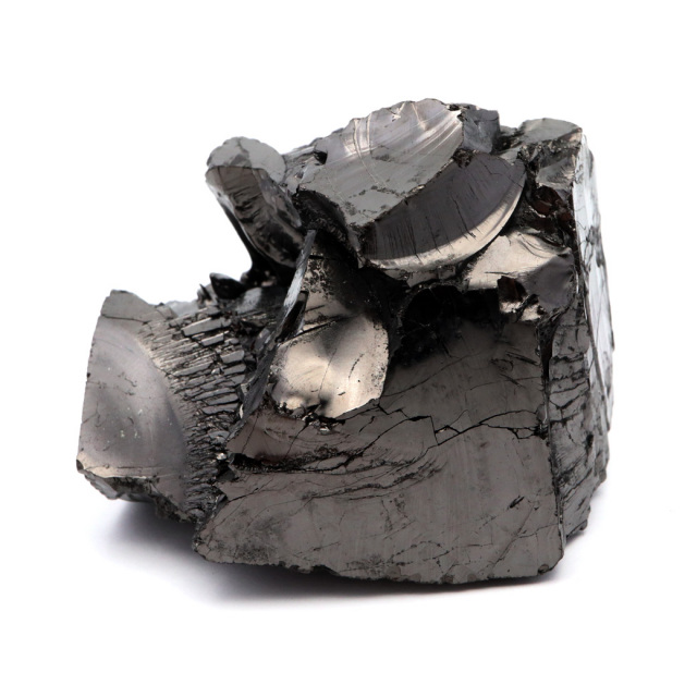 エリートシュンガイト 原石 ロシア カレリア共和国シュンガ 天然石 1点物 パワーストーン Shungite シュンガ石
