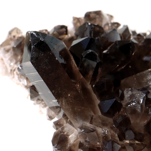 スモーキークォーツ クラスター 天然石 水晶 原石 煙水晶 置き物 ブラジル産 天然石 1点物 お守り 結晶 パワーストーン smoky quartz
