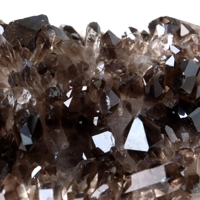 スモーキークォーツ クラスター 天然石 水晶 原石 煙水晶 置き物 ブラジル産 天然石 1点物 お守り 結晶 パワーストーン smoky quartz