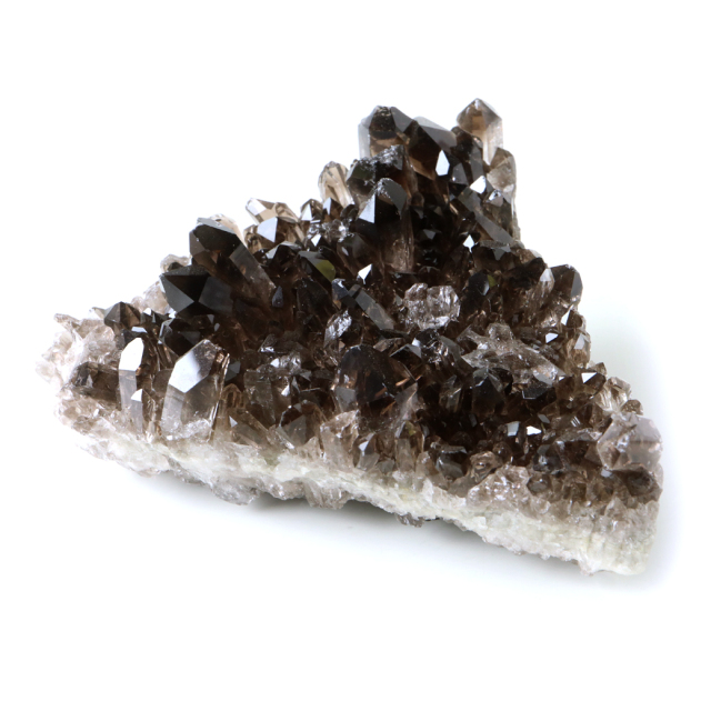 スモーキークォーツ クラスター 天然石 水晶 原石 煙水晶 置き物 ブラジル産 天然石 1点物 お守り 結晶 パワーストーン smoky quartz