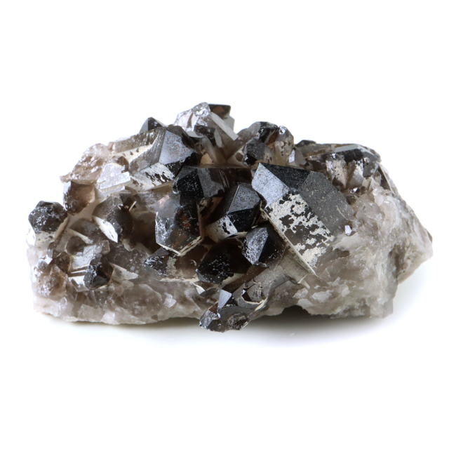 スモーキークォーツ クラスター 天然石 水晶 原石 煙水晶 置き物 ブラジル産 天然石 1点物 お守り 結晶 パワーストーン smoky quartz