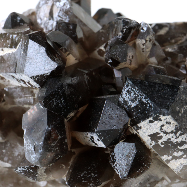 スモーキークォーツ クラスター 天然石 水晶 原石 煙水晶 置き物 ブラジル産 天然石 1点物 お守り 結晶 パワーストーン smoky quartz