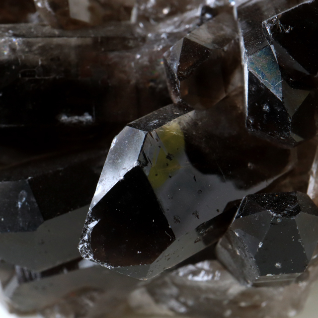 スモーキークォーツ クラスター 天然石 水晶 原石 煙水晶 置き物 ブラジル産 天然石 1点物 お守り 結晶 パワーストーン smoky quartz
