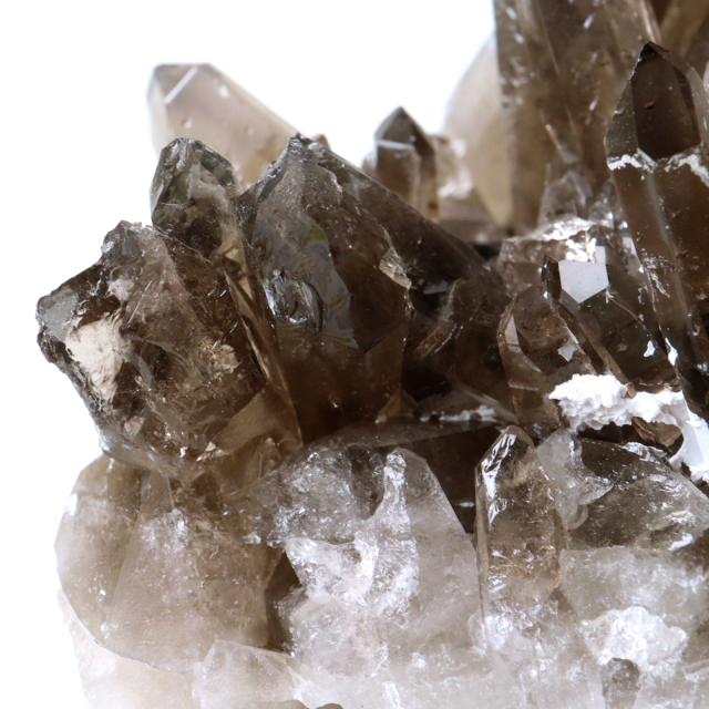 スモーキークォーツ クラスター 天然石 水晶 原石 煙水晶 置き物 ブラジル産 天然石 1点物 お守り 結晶 パワーストーン smoky quartz