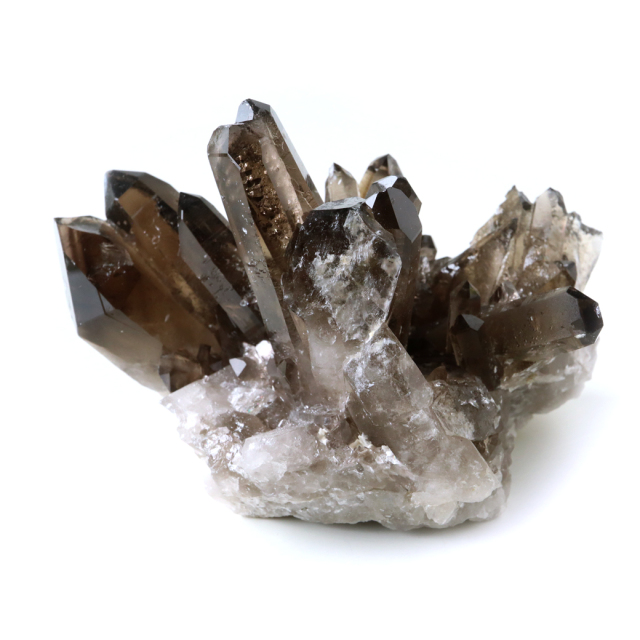 スモーキークォーツ クラスター 天然石 水晶 原石 煙水晶 置き物 ブラジル産 天然石 1点物 お守り 結晶 パワーストーン smoky quartz