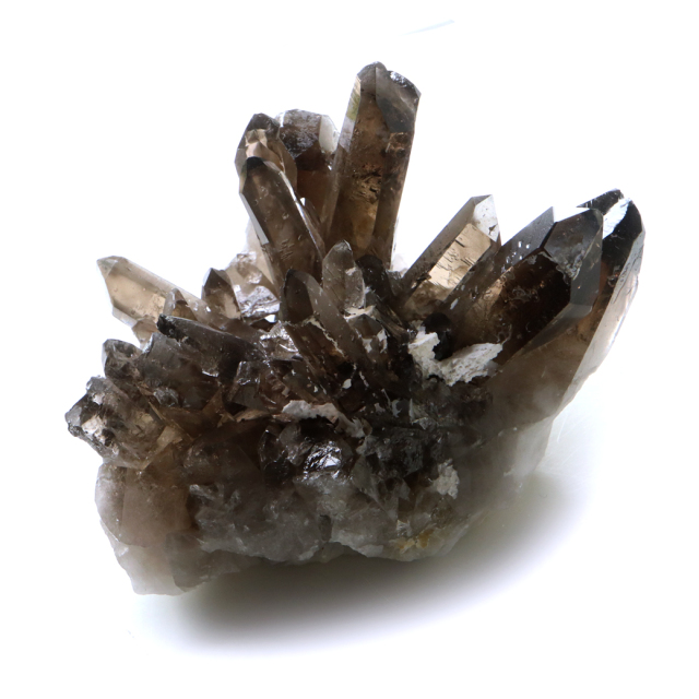 スモーキークォーツ クラスター 天然石 水晶 原石 煙水晶 置き物 ブラジル産 天然石 1点物 お守り 結晶 パワーストーン smoky quartz