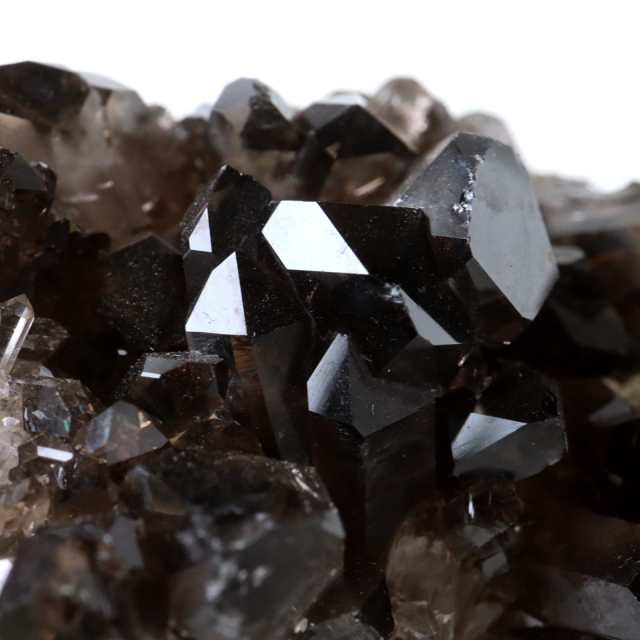 スモーキークォーツ クラスター 天然石 水晶 原石 煙水晶 置き物 ブラジル産 天然石 1点物 お守り 結晶 パワーストーン smoky quartz