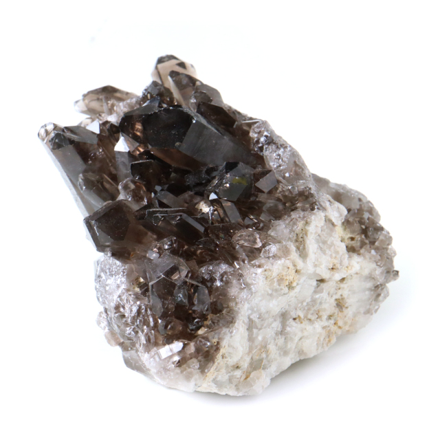 スモーキークォーツ クラスター 天然石 水晶 原石 煙水晶 置き物 ブラジル産 天然石 1点物 お守り 結晶 パワーストーン smoky quartz