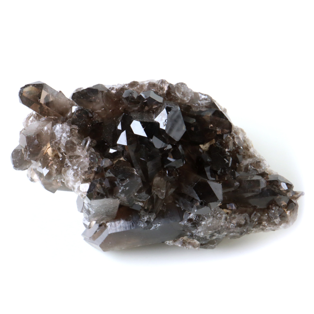 スモーキークォーツ クラスター 天然石 水晶 原石 煙水晶 置き物 ブラジル産 天然石 1点物 お守り 結晶 パワーストーン smoky quartz