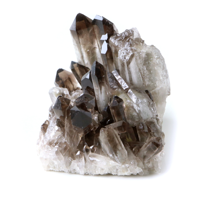スモーキークォーツ クラスター 天然石 水晶 原石 煙水晶 置き物 ブラジル産 天然石 1点物 お守り 結晶 パワーストーン smoky quartz